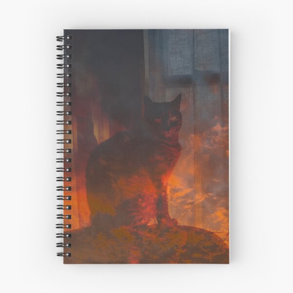 Item preview, sunset cat designed and sold by bellehibou.