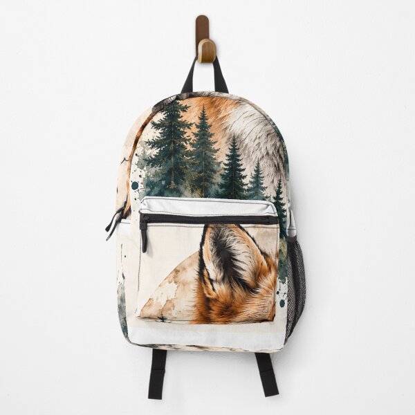 Item preview, Woodland Fox Watercolor | Rustic Forest Wildlife Illustration designed and sold by New Releases Hub.