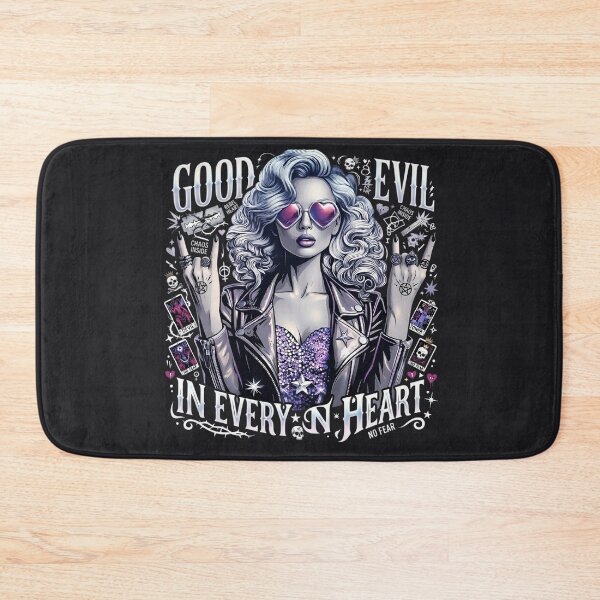 Item preview, Good Silver Rocker Skull Woman designed and sold by Voodoo Store Paranormal Collections.
