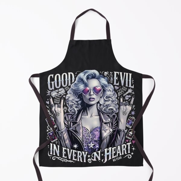 Item preview, Good Silver Rocker Skull Woman designed and sold by Voodoo Store Paranormal Collections.