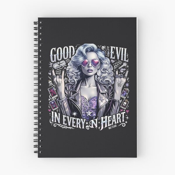 Item preview, Good Silver Rocker Skull Woman designed and sold by Voodoo Store Paranormal Collections.