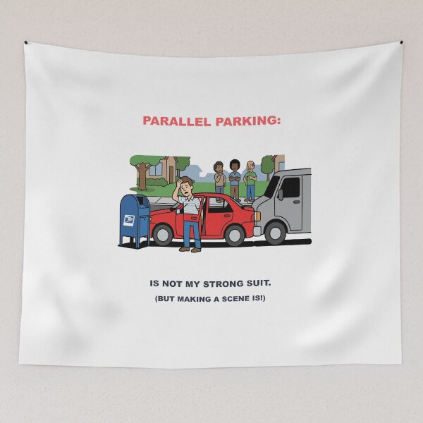 Item preview, Making A Scene Parallel Parking Fail Meme Light Edition designed and sold by bonuspost.