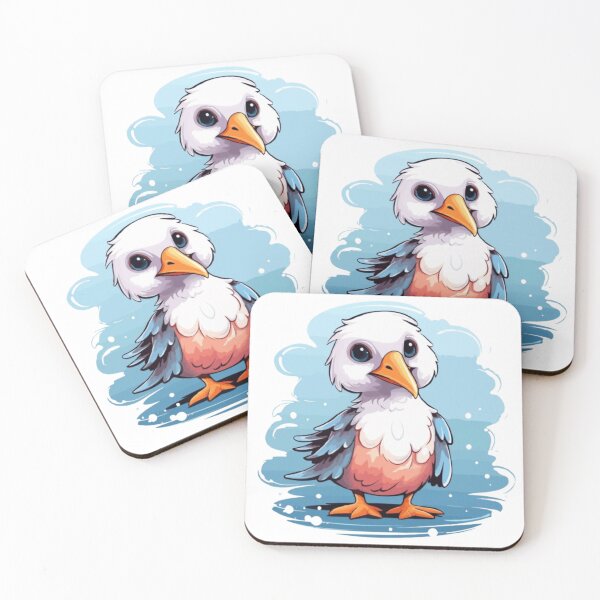 Item preview, Cute Albatross Bird Cartoon Illustration Ocean Wildlife designed and sold by ArhaanFashions.