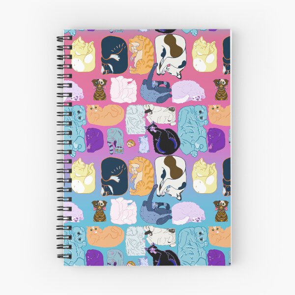 Item preview, Napping cats and kitties cozy and curled up designed and sold by ExtraCaffeine.