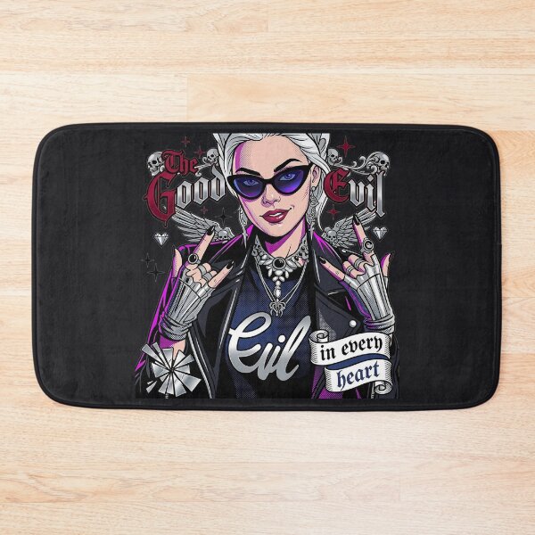 Item preview, Evil Heart Rocker Blonde Woman designed and sold by Voodoo Store Paranormal Collections.