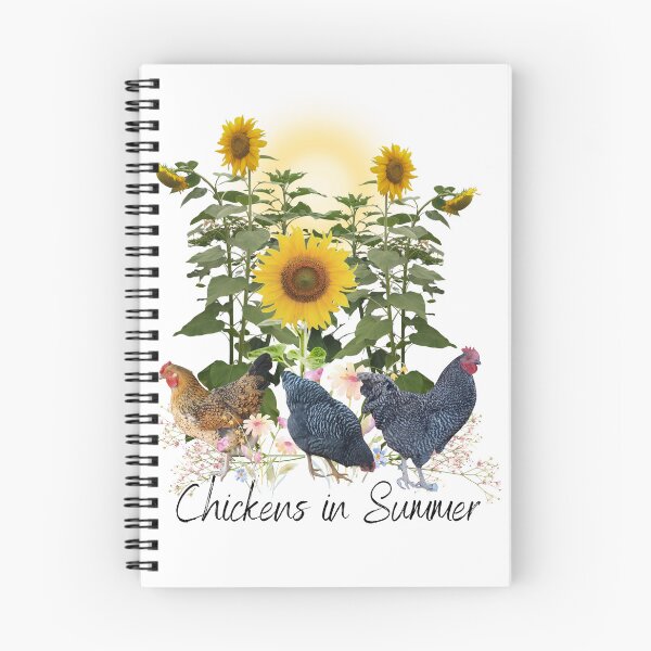 Item preview, Chickens in Summer designed and sold by SimpleatHeart.