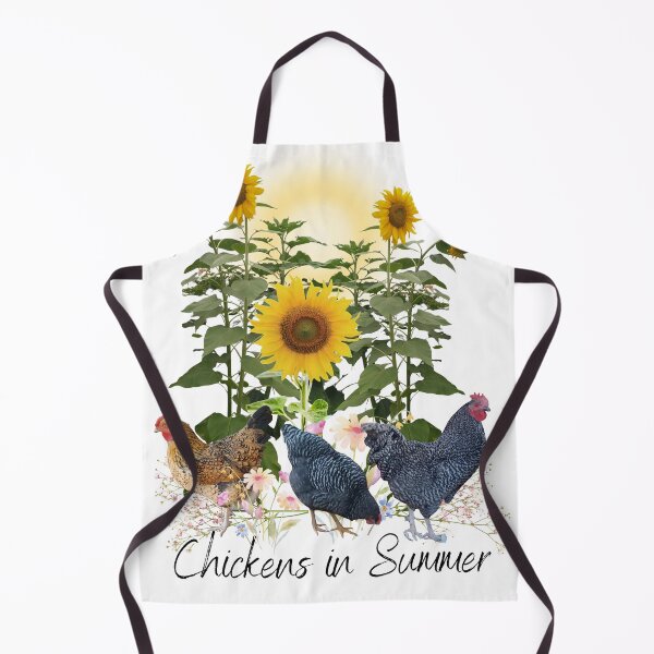 Item preview, Chickens in Summer designed and sold by SimpleatHeart.