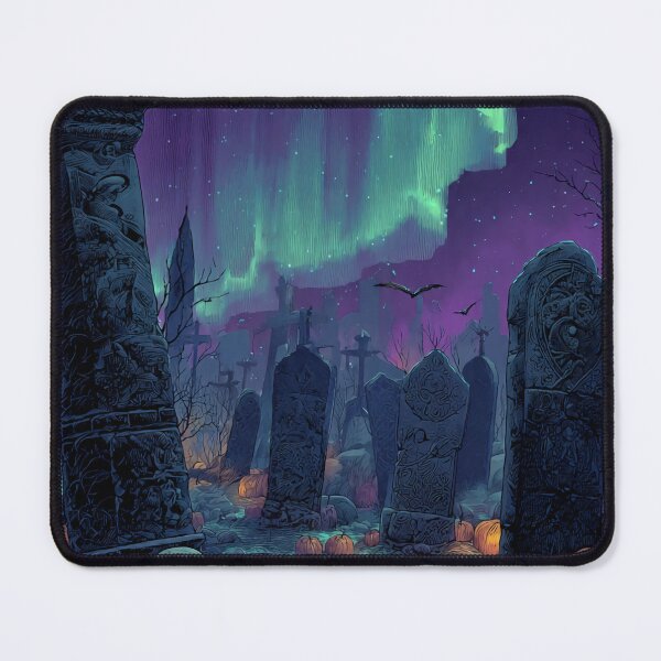 Item preview, Viking Cemetery | Aurora Borealis | Norse Halloween designed and sold by KingapparelBR.