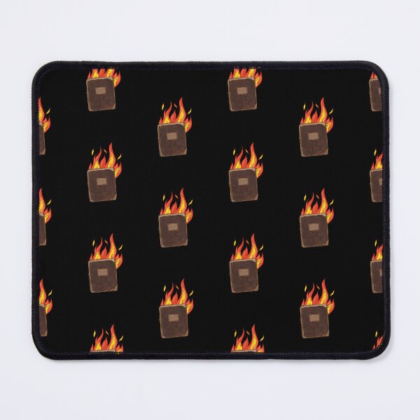 Item preview, Burning Journal - Vintage Notebook in Flames designed and sold by M4Dbrand.
