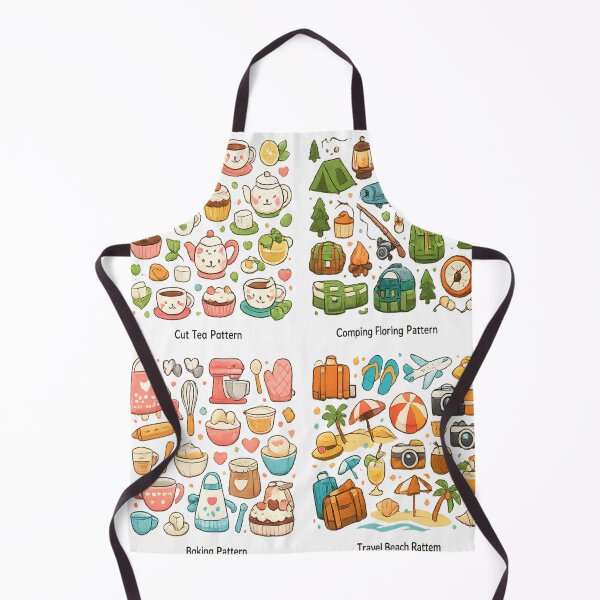 Item preview, Whimsical everyday adventures pattern  designed and sold by urbanshop7.