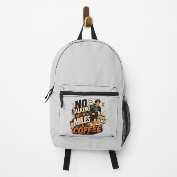 Item preview, No Talking Before Miles And Coffee Runner designed and sold by pradeepvisuals.