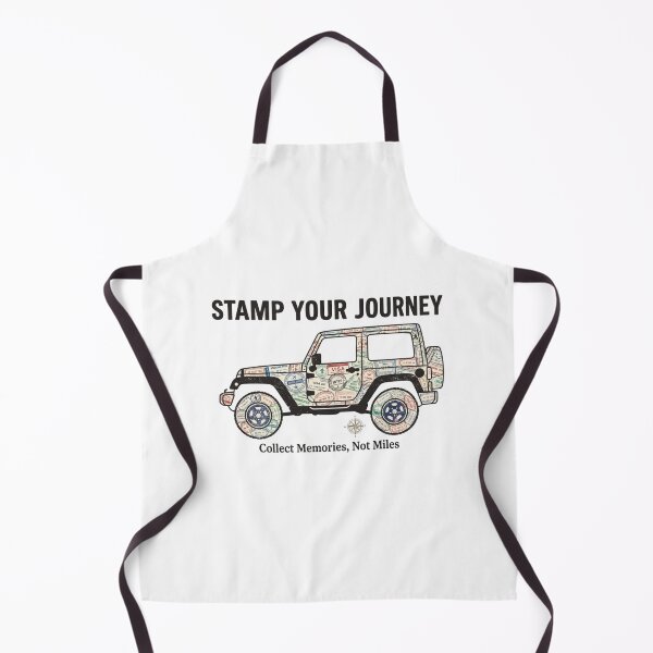 Item preview, Stamp Your Journey | Adventure Overland 4x4 Travel Passport Stamp Design designed and sold by Newthingzy.