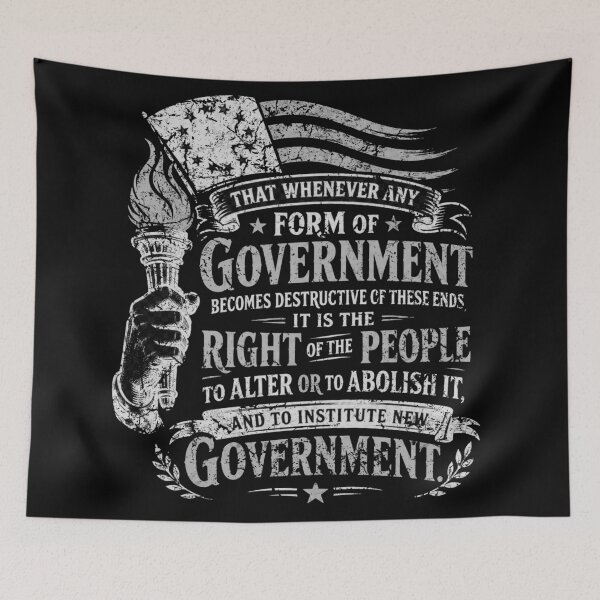 Item preview, Democracy July 4th Don’t Tread On Me  Constitution Independence Founders designed and sold by BlueLineLAX.