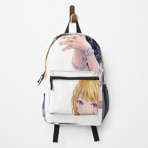 Item preview, Anime schoolgirl crouching gently, wearing uniform with soft expressive features designed and sold by Nico-Will.