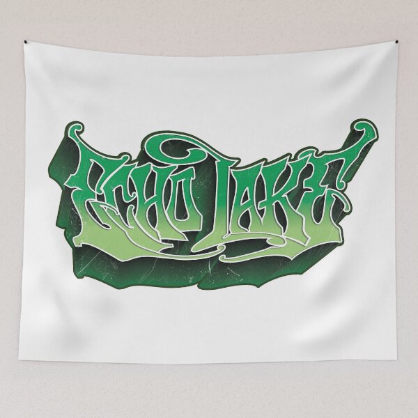 Item preview, CAMP ECHO LAKE 12885 PSYCHEDELIC 4 designed and sold by KUSTOM CAMP CREATIVES.