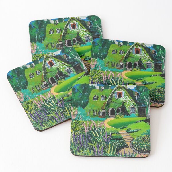 Item preview, Enchanted Cottage Garden Wall Art designed and sold by EeshaArshad.
