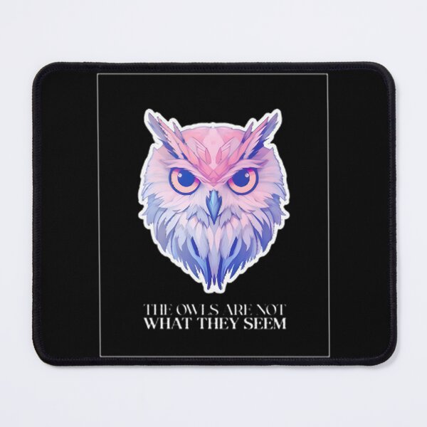 Item preview, The Owls Are Not What They Seem Twin Peaks designed and sold by SimonettakleArt.