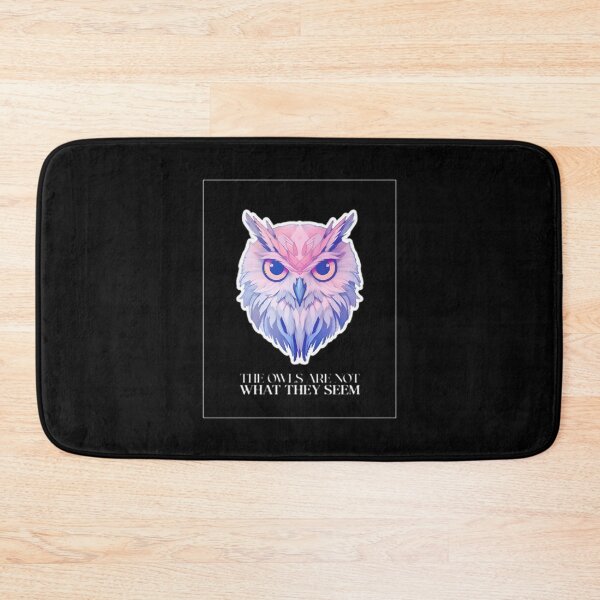 Item preview, The Owls Are Not What They Seem Twin Peaks designed and sold by SimonettakleArt.