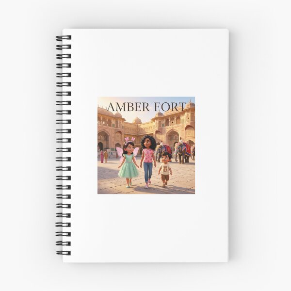 Item preview, Beautiful Amber Fort, Jaipur designed and sold by Sticker_Verse_Studio.