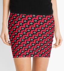 Hot Wife Secrets: Queen of Spades on red Mini Skirt