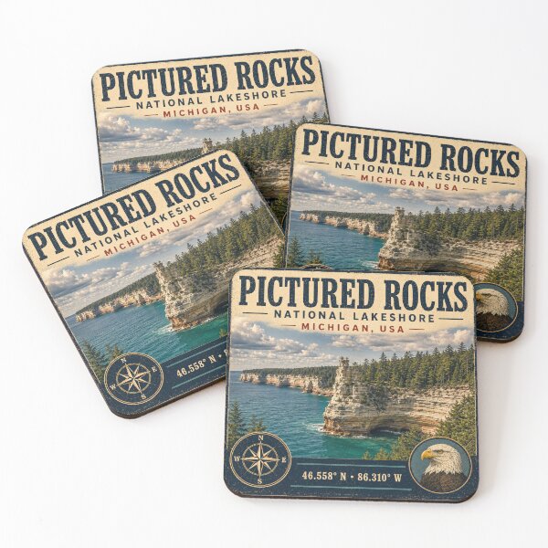 Item preview, Pictured Rocks National Lakeshore Michigan designed and sold by naturalsurvival.