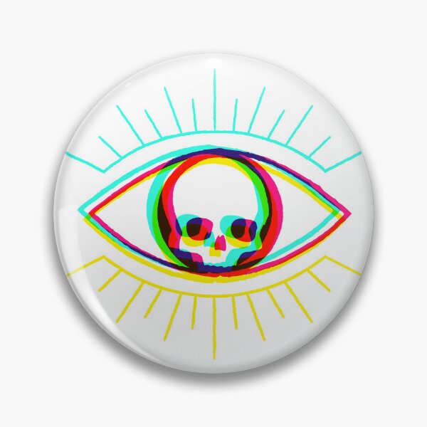 Item preview, Skull Eye - Glitch designed and sold by animinimal.