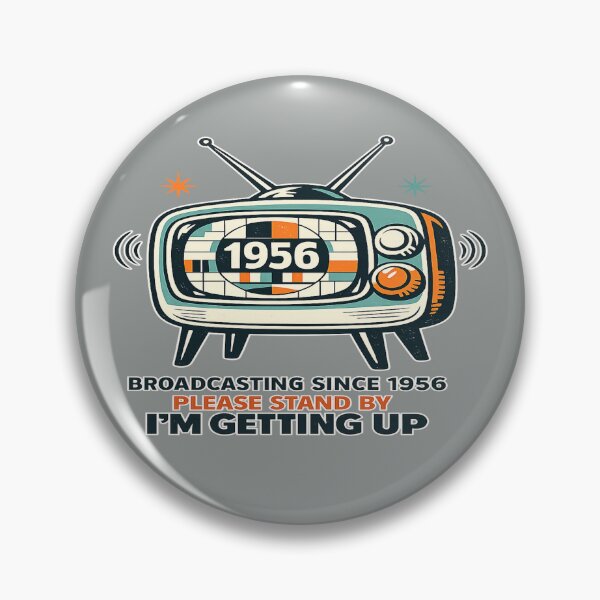 Item preview, Funny 70th Birthday Shirt for 1956 TV Fans and Grandparents designed and sold by POD DYNASTY | Original Print On Demand T-Shirt Graphics.