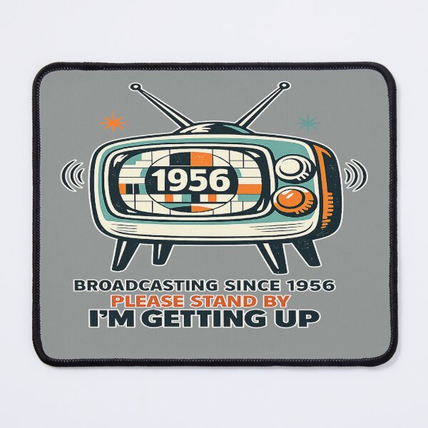 Item preview, Funny 70th Birthday Shirt for 1956 TV Fans and Grandparents designed and sold by POD DYNASTY | Original Print On Demand T-Shirt Graphics.