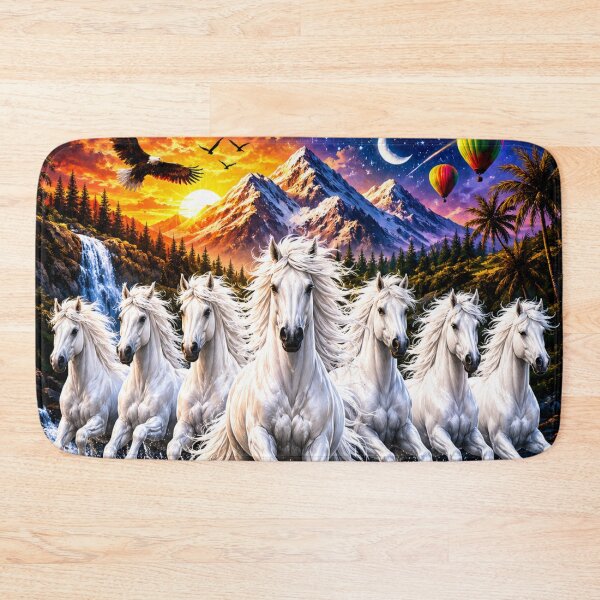Item preview, Majestic white horse designed and sold by urbanshop7.