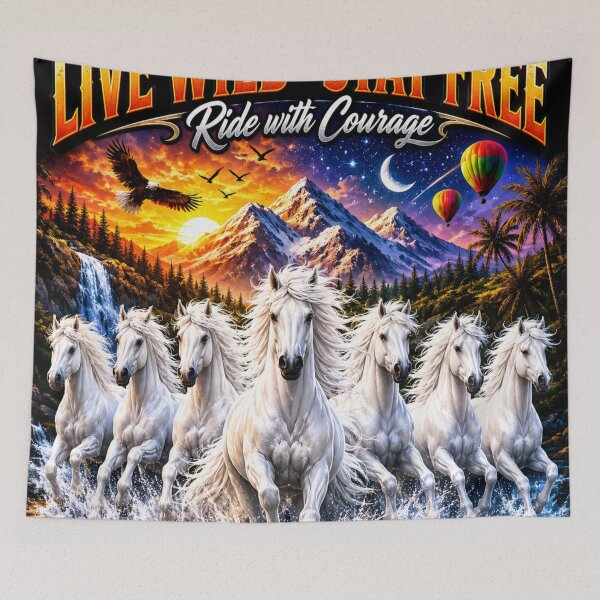 Item preview, Majestic white horse designed and sold by urbanshop7.