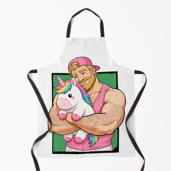 Item preview, Pink Daddy & Rainbow Unicorn I Gay Bear & Unicorn Design designed and sold by BrokenLabel.