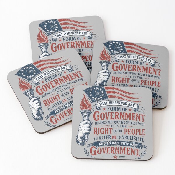 Item preview, Democracy July 4th Don’t Tread On Me  Constitution Independence Founders designed and sold by BlueLineLAX.