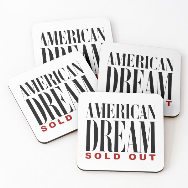 Item preview, American Dream Sold Out Political Statement Gift for Activists designed and sold by Vibrantdream.