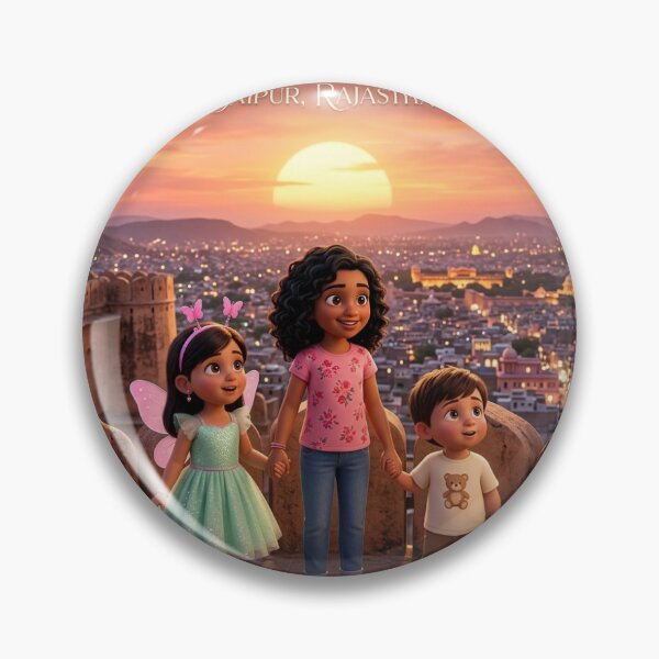 Item preview, Beautiful Nahargarh Fort, Jaipur designed and sold by Sticker_Verse_Studio.