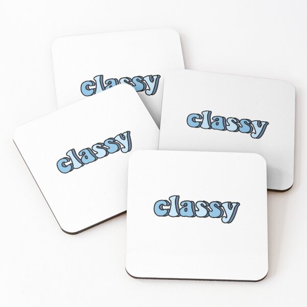 Item preview, Cute blue "classy" print designed and sold by CaroPrintsCo..