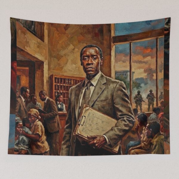 Item preview, Hotel Rwanda Fine Art Tribute designed and sold by Art's Diner.