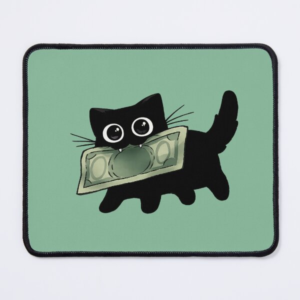 Item preview, Funny black cat designed and sold by Lenock.