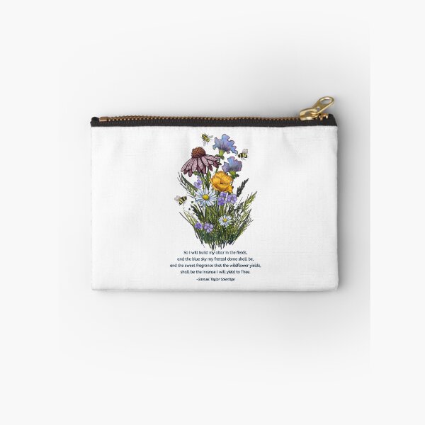 Item preview, Wildflowers Art with Verse By Samuel Taylor Coleridge No. 2 designed and sold by JoyfulWhimsy.