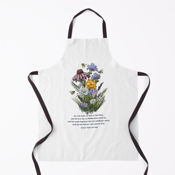 Item preview, Wildflowers Art with Verse By Samuel Taylor Coleridge No. 2 designed and sold by JoyfulWhimsy.