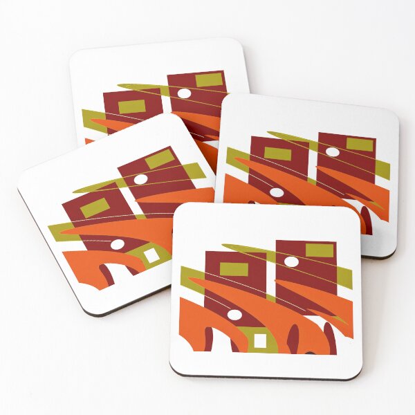 Item preview, Dynamic Geometric Composition designed and sold by Elaine M Hayward .