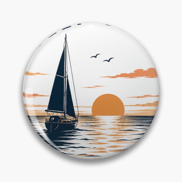 Item preview, Sailing towards the setting sun designed and sold by ReelTalkCo.