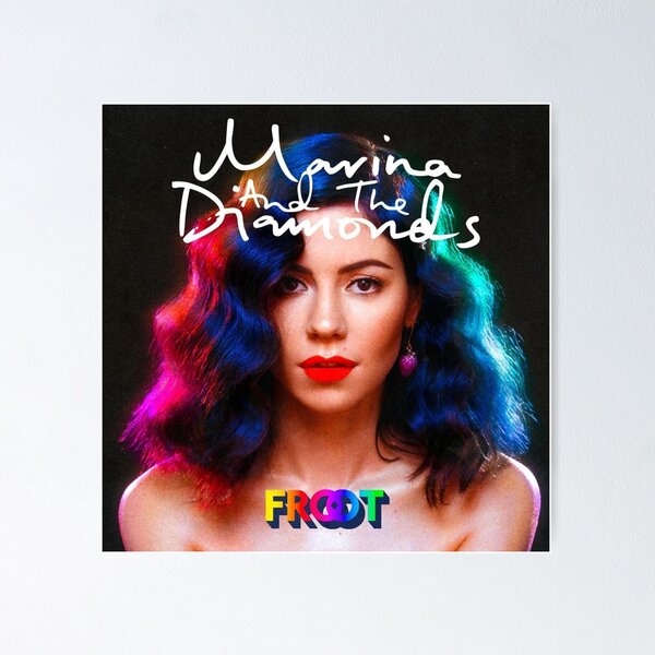 Item preview, marina froot album cover designed and sold by dandelionzone.