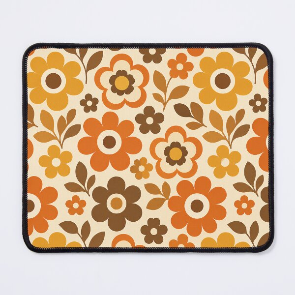 Item preview, Retro 70s Flower Pattern designed and sold by athanasioungr.