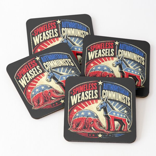 Item preview, Choose Your Circus: Spineless Weasels vs. Authoritarian Communists designed and sold by Sanctum Icons.