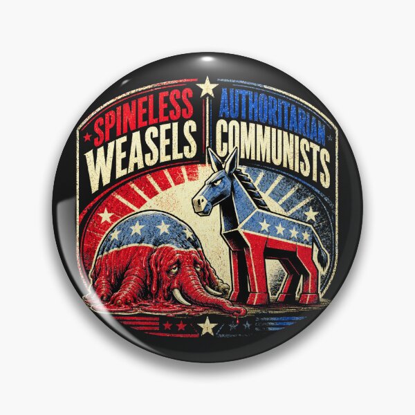 Item preview, Choose Your Circus: Spineless Weasels vs. Authoritarian Communists designed and sold by Sanctum Icons.