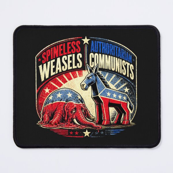 Item preview, Choose Your Circus: Spineless Weasels vs. Authoritarian Communists designed and sold by Sanctum Icons.