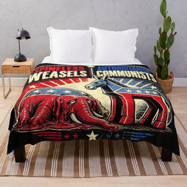 Item preview, Choose Your Circus: Spineless Weasels vs. Authoritarian Communists designed and sold by Sanctum Icons.