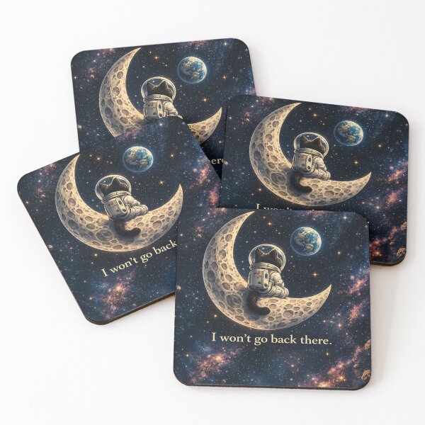 Item preview, Cat in space - I won't go back there designed and sold by DreamCloths12.