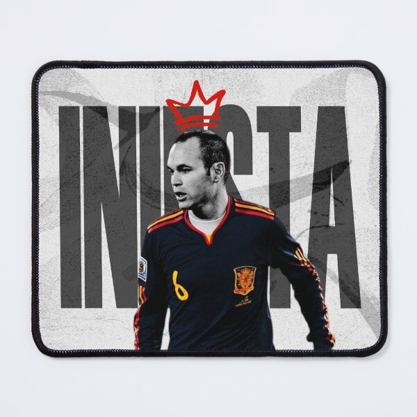 Item preview, The Spanish Conductor No 6 Red Retro Football Poster 2010 designed and sold by Af-RT10.