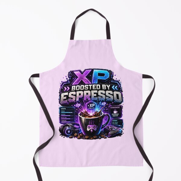 Item preview, XP Boosted By Espresso Gaming Coffee designed and sold by pradeepvisuals.